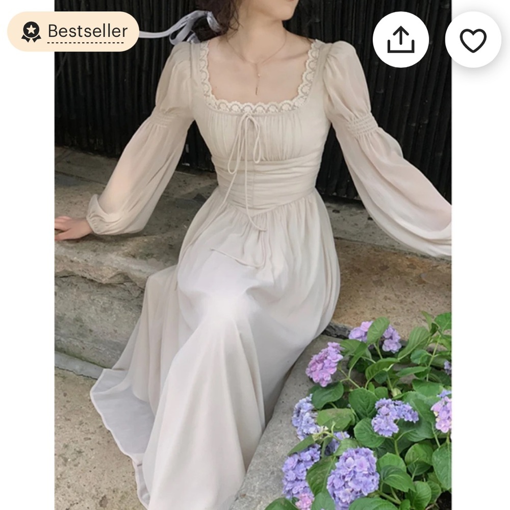 Peasant Dress Reformation Look and like Style Dress